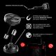 2013-2023 Harley Davidson Mototurnz Rear LED Turn Signal Inserts by XK Glow - Bullet Style Pair