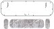 1967-1968 Ford Mustang 2+2 Fastback AcoustiTrunk Compartment Sound & Heat Barrier Kit