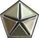 Mopar Fender Gold Pentastar