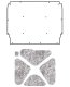 1962-65 Chevy Nova QuietRide AcoustiHood Under Hood Cover Kit with Heatshield Panels and Installa...