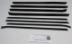 1971-76 Fleetwood 4 Door Sedan Authentic Window Felts Whiskers Kit(8pcs)