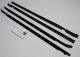 1977-79 Brougham Cadillac Authentic Window Felts Whiskers Kit Doors Only (4pcs)