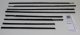 1959-60 Bel Air 4 Door Hardtop Authentic Window Felts Whiskers Kit (8pcs)