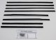 1959-60 Impala 4 Door Sedan Authentic Window Felts Whiskers Kit (8pcs)