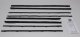 1962-65 Nova 2 Door Hardtop Authentic Window Felts Whiskers Kit (8pcs)