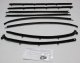 1968 Cutlass & 442 2 Door Hardtop Authentic Window Felts Whiskers Kit (8pcs)