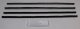 1964-65 Falcon & Ranchero Authentic Window Felts Whiskers Kit (4pcs) The Thick Ones