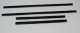 1966-67 Mopar B-Body Convertible Outers Only Authentic Window Felts Whiskers Kit (4pcs)
