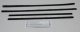 1966-67 Mopar B-Body Sedan Outers Only Authentic Window Felts Whiskers Kit (4pcs)