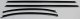 1969 Chevelle Coupe Authentic Window Felts Whiskers Kit Inners Only (4pcs)