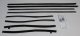 1969-70 Deville Convertible Authentic Window Felts Whiskers Kit (8pcs)