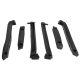 Metro (RR 8696) / (RR 8696)-A Convertible Top Rail Kit For 1986-96 Chevrolet Corvette