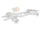 1939 Nash Pre-Bent OE Steel Rear Axle Brake Line by The Right Stuff