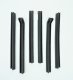 1956-1962 C1 Corvette Side Rail Set Weatherstrip