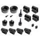 Metro SUPERsoft (SBK 2322) Snap-In Bumper Kit 18-Piece For 1968-1970 Dodge Coronet
