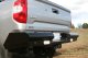 Fab Fours TT07-T1550-1 Black Steel Ranch Rear Bumper For 07-13 Toyota Tundra