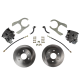 1988-1998 Chevy GMC Rear Disc Brake Conversion Kit by The Right Stuff 6 Lug 10 Inch Drum