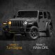 2020-2023 Jeep 7" RGB LED Headlight Kit by XK Glow with Bluetooth App Control