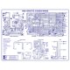 1966 C2 Corvette Wiring Diagram by Lectric Limited, Fully Laminated 22"x17"
