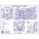 1968 C3 Corvette Lectric Limited Wiring Diagram - Fully Laminated, 22"x17"