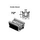 Metro (WC 11-72) Flexible Glass-Run Channel For 1953-1960 Cadillac DeVille & Eldorado