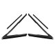 Metro SUPERsoft (WR 2002-F) Rear Division-Channel Seals For 1963-1964 Buick LeSabre