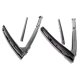 Metro SUPERsoft (WR 2021) Front Vent-Window Seals (Pair) For 1962-1967 Chevrolet Chevy II