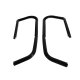 Metro SUPERsoft (WR 4503) Front Vent-Window Seals For 1948-52 Hudson Commodore