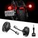 2013-2023 Harley Davidson Mototurnz Rear LED Turn Signal Inserts by XK Glow - Bullet Style Pair