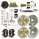 1964-1966 Ford Mustang Front Power Disc Brake Conversion Kit by The Right Stuff