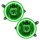 For Ford Mustang 2010-2012 PLASMA Fog Halo Kit - V6 Grill Fogs Oracle