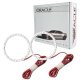 For Ford Mustang 2010-2012 LED Fog Halo Kit - V6 Bumper Fogs Oracle