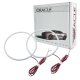 For Ford Mustang 2010-2012 LED Fog Halo Kit - GT Grill Fogs Oracle