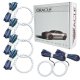 For Cadillac Escalade 2007-2013 ColorSHIFT Halo Kit Oracle