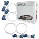 For Infiniti M37 2010-2013 ColorSHIFT Halo Kit Oracle