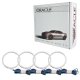 For GMC Acadia 2007-2012 ColorSHIFT Halo Kit Oracle