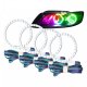 For Infiniti FX35 2003-2007 ColorSHIFT Halo Kit Oracle