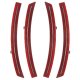For Corvette C7 Concept Sidemarker Set - Clear Oracle