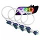 For Lincoln MKZ 2006-2008 ColorSHIFT Halo Kit Oracle