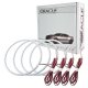 For Corvette C6 2005-2013 LED Tail Light Halo Kit Oracle