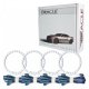 For Bentley Continental GT 2010-2014 ColorSHIFT Halo Kit Oracle