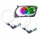 For Dodge Caliber 2007-2010 ColorSHIFT Halo Kit Oracle
