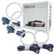 For Mercedes Benz S-Class 2007-2009 ColorSHIFT Halo Kit Oracle