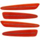 For Corvette C6 Concept Sidemarker Set - Clear Oracle
