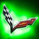 For Corvette C7 Rear Illuminated Emblem Oracle