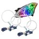 For Nissan Altima Sedan 2010-2012 ColorSHIFT Halo Kit Oracle