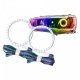 For Mitsubishi Lancer/Evo 2008-2016 ColorSHIFT Halo Kit - HID Proj. Oracle