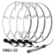 LED Illuminated Wheel Rings - ColorSHIFT - 15in. Oracle