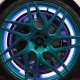 LED Illuminated Wheel Rings - ColorSHIFT - 15in. Oracle