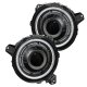Lighting Oculusâ„¢ ColorSHIFT Bi-LED Projector Headlights for Jeep JL / JT Oracle